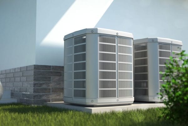 HVAC maintenance - HVAC unit outside