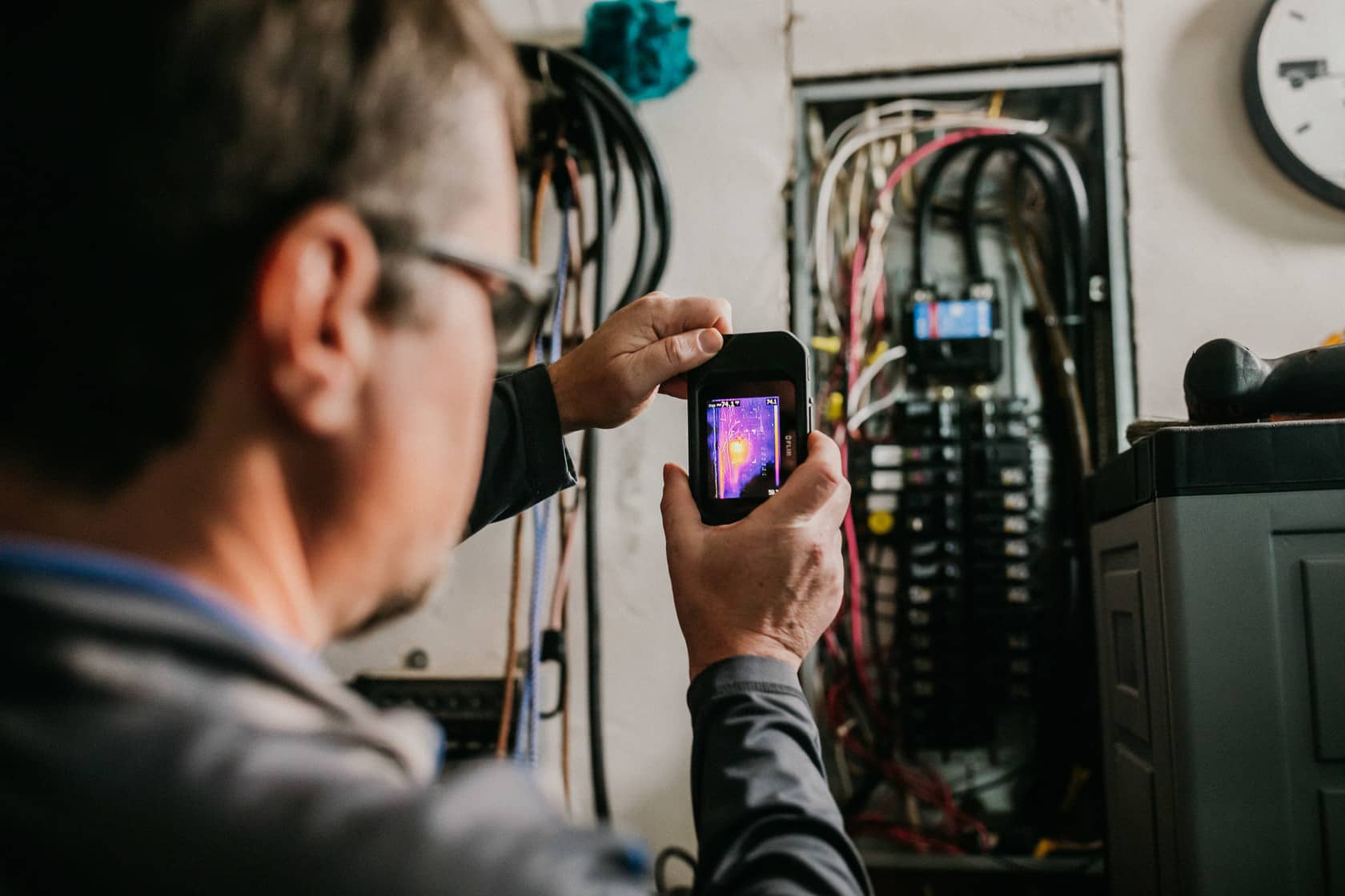 Infrared on Electrical Panel