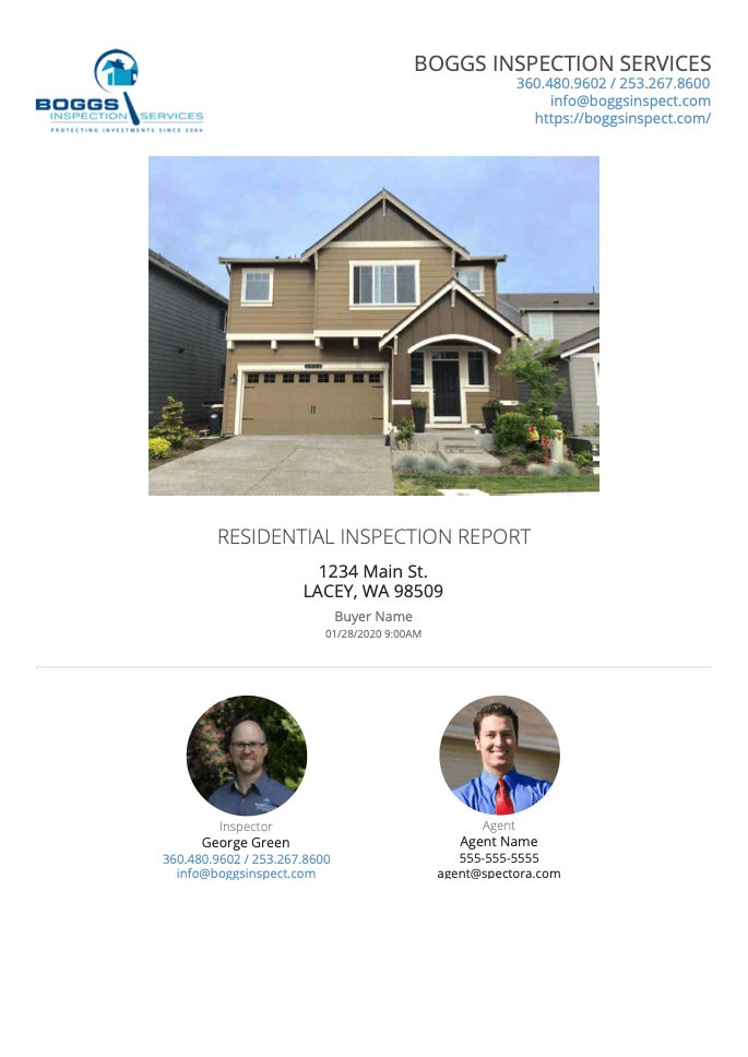 Sample Home Inspection Report