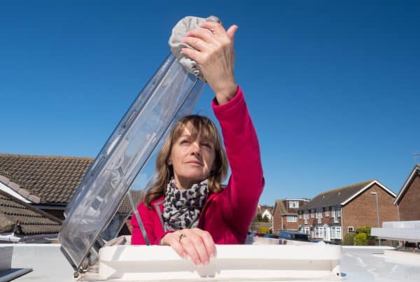 Cleaning your skylight windows