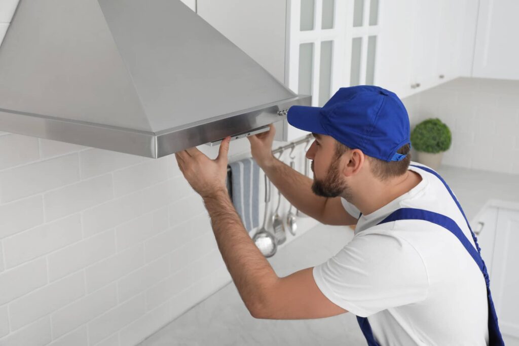 Always hire a professional to install your ductless range hood and ensure it will work as intended